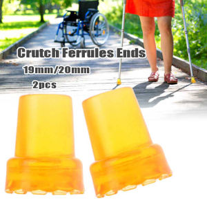 1Pair Crutch Ferrules Rubber Ends Crutch Feet Rubber Pad 19/22mm