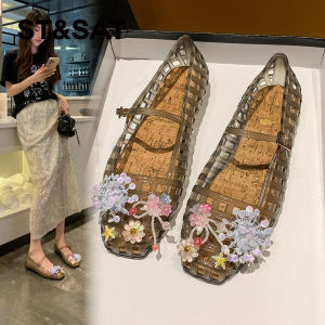 ST&SAT | Soft Soled Breathable Fairy Style Summer Slip-On Sandals for Women