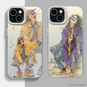 Cartoon Free Joker Phone Case Protection for 15Promax8P70 Huawei Mate60P604030 Nova11 Redmi Honor 9 Xiaomi VIVO OnePlus 12