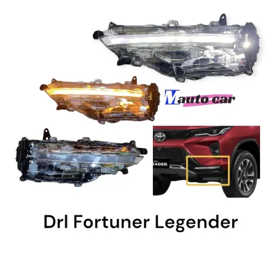 ไฟเดไลท์ Drl Fortuner Legender 2021 2022 2023 2024 ไฟหรี่ ไฟเลี้ยววิ่ง bar led