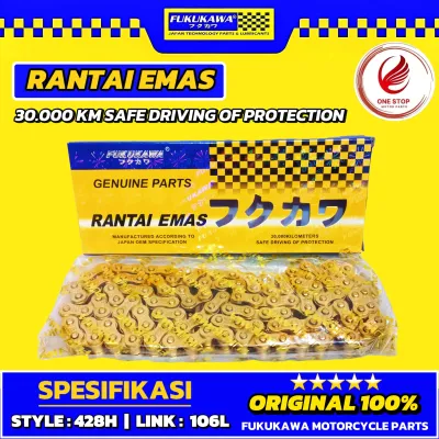 Rantai Emas Gold Original Ori Asli Tebal Fukukawa 428H 106L