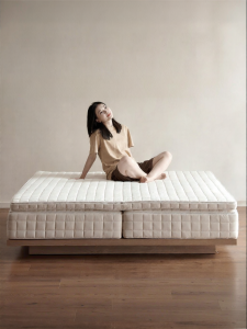 Dual Layer Split Adjustable Non-Interfering Double Mattress