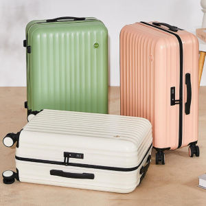 High Quality 20"22"24"26 Inch Womens Large Travel Suitcase With Silent Wheels Trolley Roller Big Luggage Code Lock Check-in Case Valises For Men Free Shipping