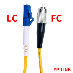 Single Mode Fiber Optic Jumper LC-SC-ST-FC Square to Round 3/5 M 10/20M Telecom-Grade Multi-Mode Pigtail Extension Cable