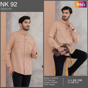 NIBRAS KOKO NK 092 BAJU MUSLIM PRIA LENGAN PANJANG TERBARU