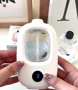 Fragrance Machine Automatic Aromatherapy Machine Digital Display ，Wall mounted aromatherapy machine，Rechargeable aromatherapy machine