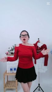 Áo croptop nữ SAM CLO chất thun gân dài tay form dáng ôm body TRƠN KHOÉT VAI