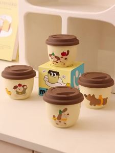 Portable Ceramic Cup with Lid