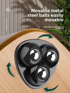 MONLEYTA | German Quality Universal Wheels Mobile Base Silent Mini Ball Bearing Coffee Table Furniture Moving Tool Stainless Steel Roller