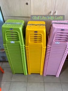 Ghế nhựa duy tân Lùn mặt Lưới