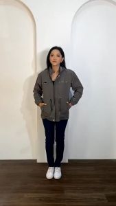 Jaket Parka Wanita Jumbo Korean Style bolak Balik Terbaru Size M L XL XXL 3XL 4XL 13 Warna