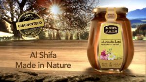 (COMBO OFFER) ALSHIFA NATURAL HONEY ORIGINAL 100% Kashmir Madu Asli 500g + 125g FREE