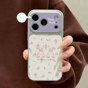 Luxury Ins Flower Phone Case For iPhone 17 Pro Max 16 Pro 13 15 11 12 14 Shockproof Bumper Protective Soft Fundas Cover