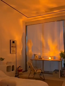 🌟 Dynamic Water Ripple Aurora Ambient Night Light Aesthetic Crystal Lamp