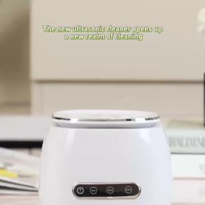 Máy Làm Sạch Siêu Âm 48KHz USB Thiết Bị Gia Dụng Để Làm Sạch Sâu Răng Giả Đồ Trang Sức Dây Đồng Hồ Cọ Trang Điểm - Máy Tạo Bọt Chăm Sóc Cá Nhân