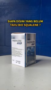 Bio Squalene Ekstrak Minyak Hati Ikan Hiu Isi 30 Softgel Plus Omega 3 6 9 EPA Dan DHA Multikhasiat Cocok Untuk Anak dan Dewasa Hallal BPOM