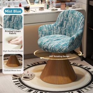 Luxury Rotatable Vanity Chair