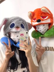 หมอนรองคอ หมอนโนวเดิลดั๊กหมอนรองคอ หมอนรูปตัวยูรองคอนุ่ม ใส่แล้วนอนสบายหมอนล็อคคอหมอนนวด - ราคาที่สุด