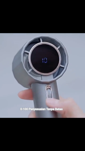4500mah High Speed Mini kipas Strong Wind 100 Gear Wind Speed kipas angin Digital Display Adjustable Turbo kipas tangan Outdoor sports Mini Fan