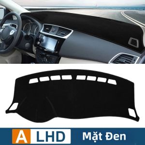 Tấm Che Nắng Taplo Xe Nissan Sentra B17 Sylphy Chống Trơn Trượt Phụ Kiện Nội Thất Cho Các Mẫu Xe 2013-2019 Chất Liệu Polyester