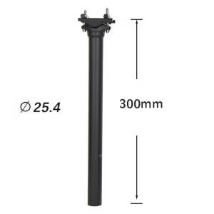 ELITA ONE Carbon Bicycle Seat Post Lightweight 135g Titanium Screws Compatible with 25.4/27.2/30.9/31.6mm Bikes MTB Road Bike