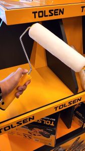 Tolsen Paint Roller w/ Roller Cover (9"| 10") Quick Change Plastic Handle