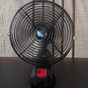 พัดลมไร้สาย 8 นิ้ว❄️30°ปรับมุ แบต21V ใช้งานได้นานขึ้น❄️พัดลมแบตเตอรี่ไร้สาย พัดลมแบตเตอรี่ พัดลมพลังสูงแบบพกพา ลมใหญ่ ลมแรง