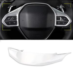 For Peugeot 3008 5008 GT 2017 2018 2019 2020 2021 2022 2023 3008GT 5008GT Car Steering Wheel Button Trim Cover Accessories