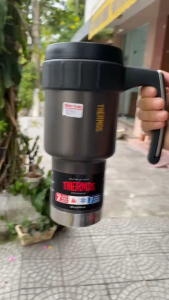 THERMOS HÀNG MỸ - Bình Giữ Nhiệt Thép Không Gỉ 2 Lớp Có Tay Cầm – Giữ Nóng 2H Giữ Lạnh 7H