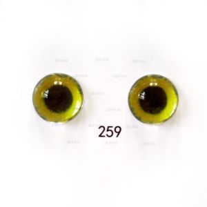 DIY Animal Toy Eye Accessories Handmade Felt Dragon and Cat Eyes Beads Blue Yarn Number 241-268 for Sewing and Crafting