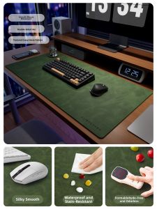Extra Large Leather Gaming Desk Mat
