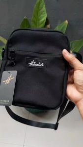 THEODOR Sling Bag BREVIS Series - Tas Selempang - Water Repellent - High Quality - PU Coated Fabric - Adjustable Shoulder Strap