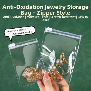 ZUOOU | Anti-Oxidation Transparent Jewelry Storage Bag with Zipper