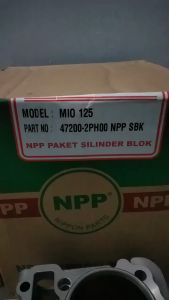 Paket Cylinder Blok Kit Mio 125 Mio M3 Soul GT Mio Z Mio S Merk NPP
