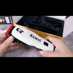 Kemei KM-PG809A Cordless Pet Clippers USB Charging Adjustable Professional Dog Grooming Trimmer for Cats