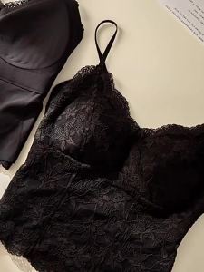 chaqi | Non-underwire Lace Bra Strap Design Beauty Back