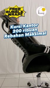 LLI Kursi Kantor OC-2 Ergonomis Putar Bisa Diatur Tinggi Rendah Tilted Kebelakang 45 Derajat Kursi Kantor Reclined Untuk Gaming Kursi Staff Luxe Living - Lazada