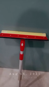 LIAO High-Quality Silicone Glass Squeegee for Easy Window Cleaning and Floor Mop Glass Cleaner