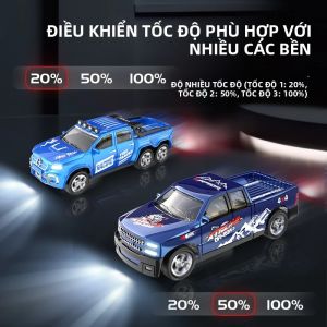 Đen MINI Hợp Kim RC Xe 1/64 Quy Mô Đồ Chơi Điều Khiển Từ Xa Với 60 Phút Thời Gian Chạy Di Động Tiện Lợi Cho Trẻ Em Từ 3-12 Tuổi
