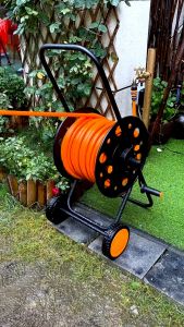 Portable Garden Hose Reel Water Hose Reel Water Pipe Holder Hose Holder Hose Storage Kekili Paip Penganjur Paip Car Wash Garden Cart Outdoor