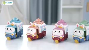 Mainan Mobil Edukasi Ice Cream Truck - Mainan Mobil Grebok Ice Cream Unik Ditabrak Keluar Ice Cream