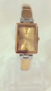 Đồng hồ JELIFE Nữ Chính hãng .Vỏ đờ mi vàng trắng .Kính đá saphia . Máy quạt nhật . Hàng mới 100%