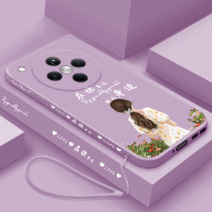 Ultra-Thin Liquid Silicone Phone Case for OPPO FindX8 pro Womens Full Lens Protection Shockproof Trendy Protective Cover