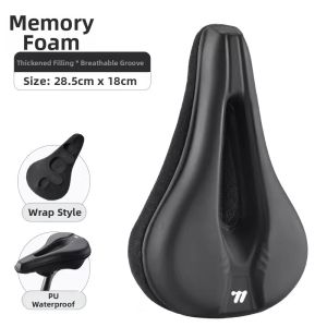 West Biking | High Elastic Silicone Seat Cover Breathable for Mountain and Road Bicycles