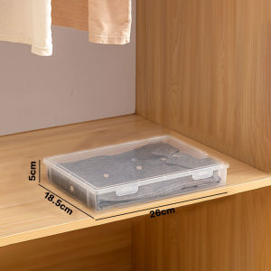 Shirt Storage Box Finishing Box For Home Panty Socks Storage Fantastic Intimates Storage Box Wardrobe Storage Box