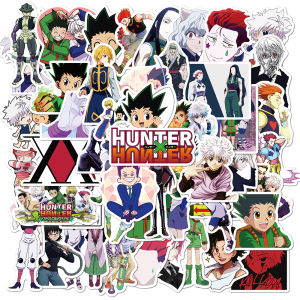 Bandai | 50Pcs/Pack Anime Hunter x Hunter Graffiti Stickers Anime Stickers For Motorcycle Luggage Laptop Bicycle Skateboard Decals