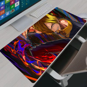 Bandai | Mouse Pad Notbook Gamer Large Keyboard NonSlip Rubber Computer Carpet Desk Mat PC Gamer One Piece Sanji MousePad Youth Gifts