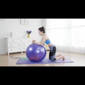 Bóng Tập Yoga Trơn 65CM cao su tự nhiên - 800g (1 đổi 1 trong vòng 7 ngày )