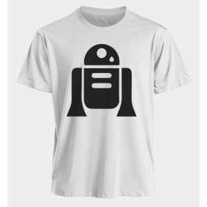 American Star Wars-themed Printed Round-neck T-shirts for Men and Women Comfortable Short-sleeved for Daily Commuting in Summer