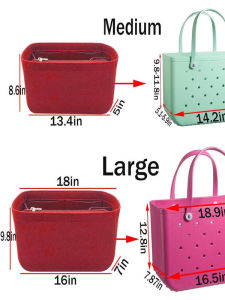 Beach Hole Bag Accessories Felt Partition Bag Storage Bag Tote Bag Components DIY Brand Autumn Season China Origin